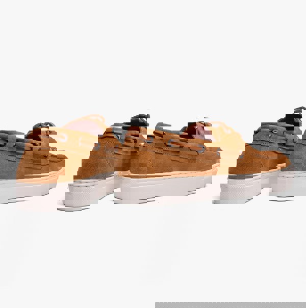 Ted Baker EUENS Mens Boat Shoes Tan