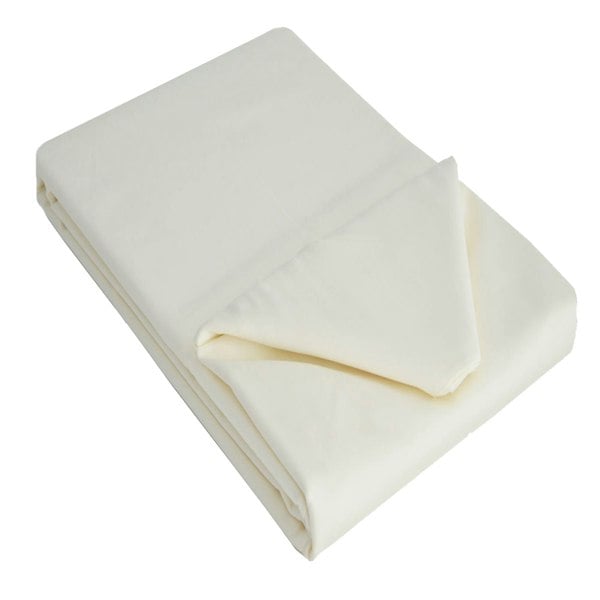 Belledorm 100% Cotton Sateen Flat Sheet - Ivory