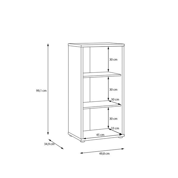 Furniture To Go Alice Springs 1 Door Cupboard with Push-to-Open Door in Sand