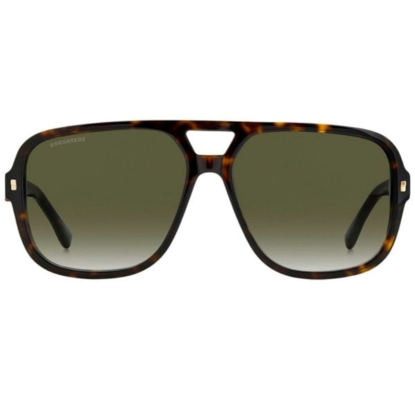 Dsquared2 Green Lens Havana Brown Sunglasses