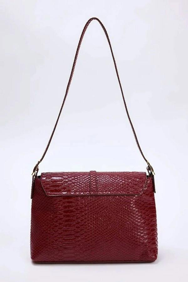WOVCOR Women's Mini City Shoulder Bag with Metallic Details