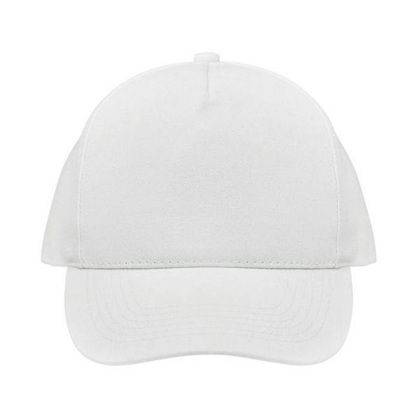 MidOcean Bicca Organic Cotton Baseball Cap - White - 