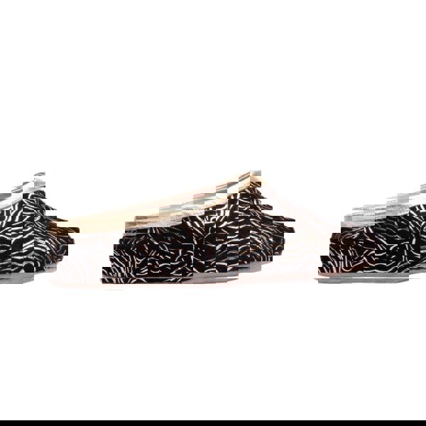 Chaleur GEONNA Womens Mule Slippers Black/Silver