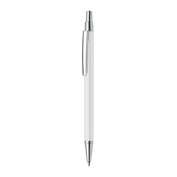MidOcean Dana Recycled Aluminium Ballpoint Pen - White - 