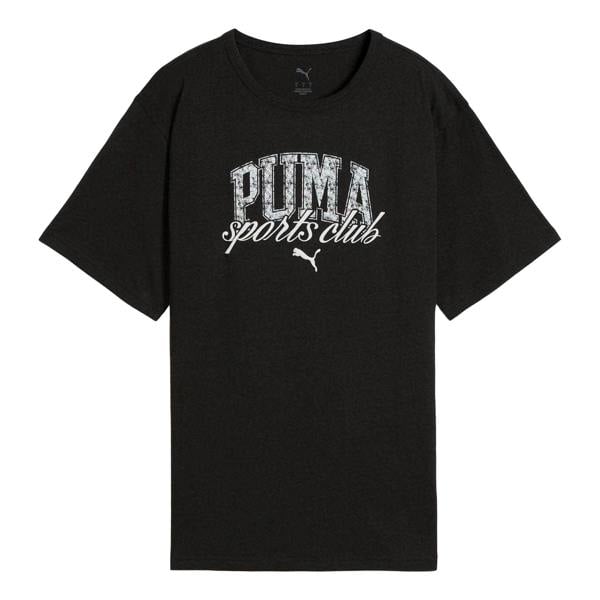 Puma Unisex Adult Relaxed Fit Short-Sleeved T-Shirt - Black - 