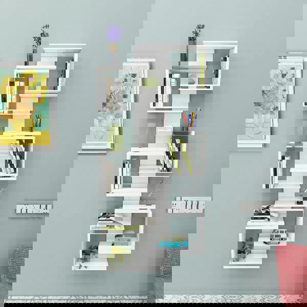 shelving unit, shelf, bookshelf, bookcase, bookcase styling, bookcase decor, bookcase design