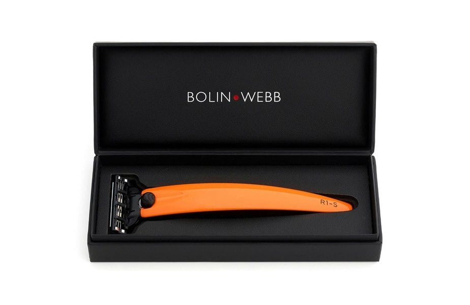 Bolin Webb Razor R1 Signal Orange - Gillette Mach 3