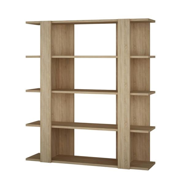 Decortie Tita 4 Tier Modern Bookcase Wall Mounted Shelving Unit 122cm