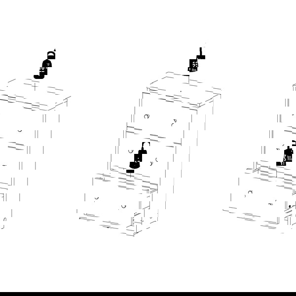 Furniture To Go May Chest of 3 Drawers in Black