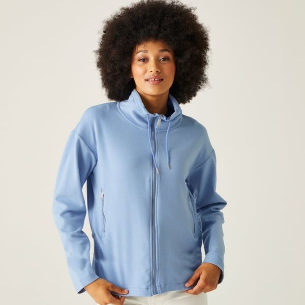 Regatta Women's Ashlynn Knitted Fleece Jacket - Hydrangea Blue