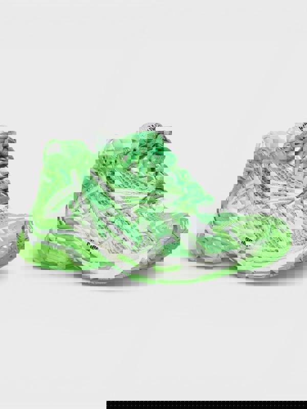 Balenciaga Runners Neon Green White