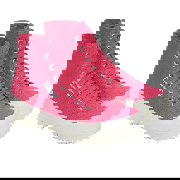 Superga Womens/Ladies 2341 Cotu Alpina High Tops - Fuchsia Pink/Avorio