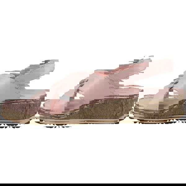 Hush Puppies Elena Leather Women's Blush Wedges