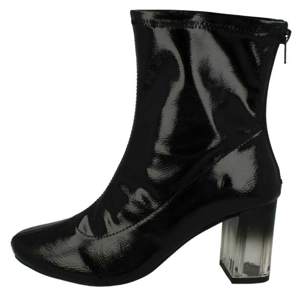 Spot On Ladies Spot On High Ankle Boots