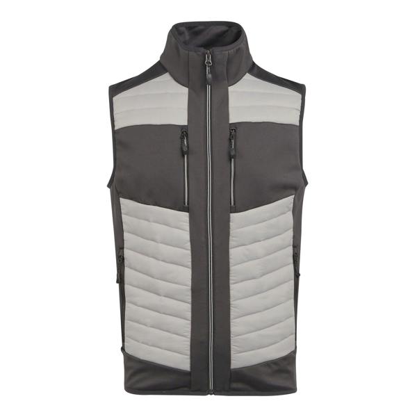 Regatta Professional Unisex Adult Thermal Hybrid Body Warmer - Mineral Grey/Ash - 