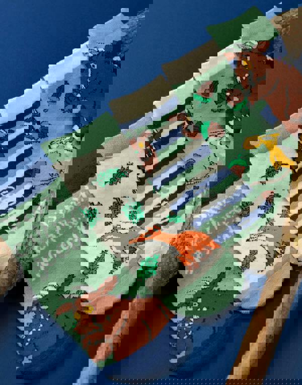 Gruffalo & Friends Unisex Kids Multicoloured Multi Character Calf Socks Set of 5