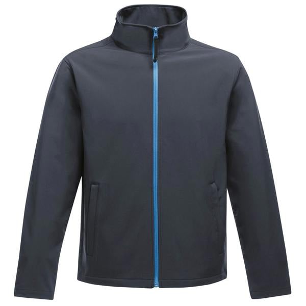 Regatta Standout Mens Ablaze Printable Softshell Jacket - Navy/French Blue - 