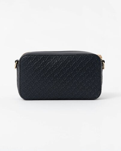 Tommy Hilfiger TH Icon Womens Mono Print Camera Bag - Space Blue