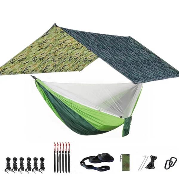 OLPRO Portable Hammock with Canopy & Bug Net