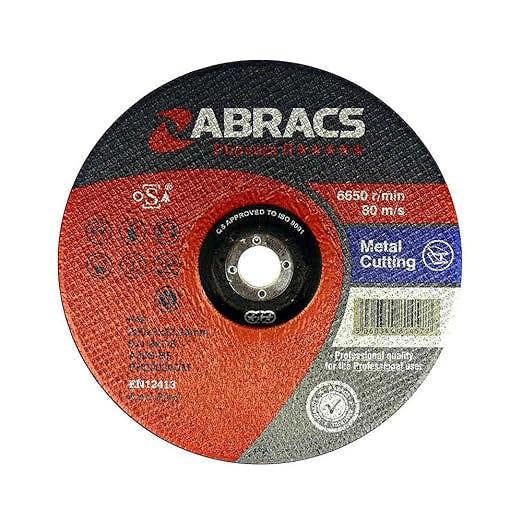 Abracs PH23030FM Phoenix II Flat Metal Cutting Disc, 230mm x 3mm x 22mm