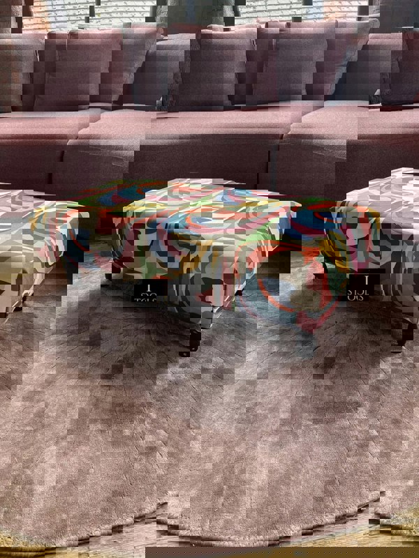 ISTOOLS Footstool Floral vue bench coffee table