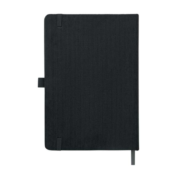 MidOcean Cordi note Hard Cover RPET A5 Notebook - Black - 