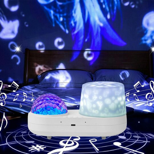 Havendro 12in1 Ocean Starry Projector Galaxy Nebula Night Light  Bedroom Decor