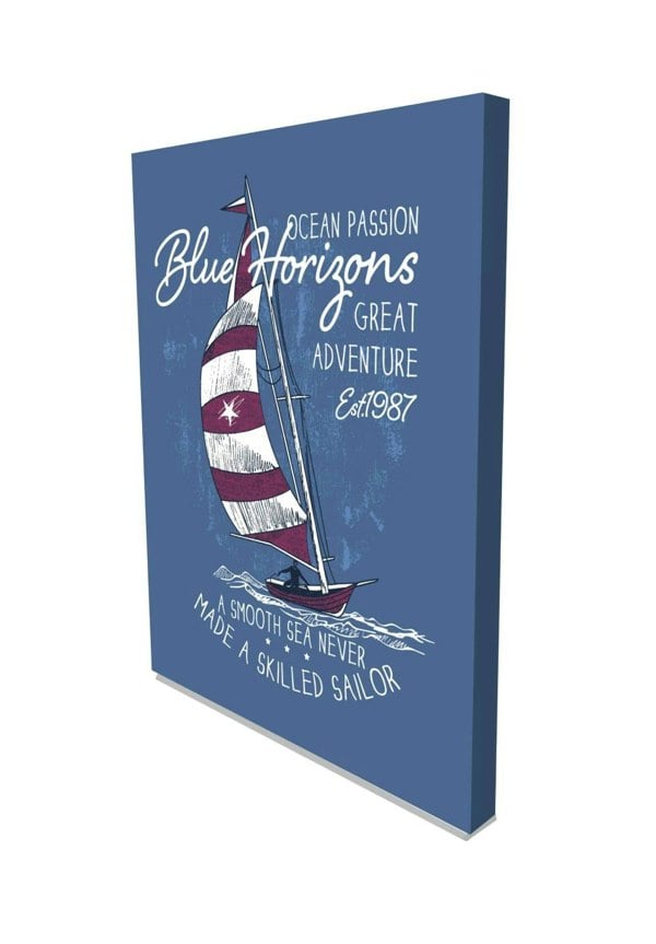 New Product Blue horizons (Canvas Prints)  - Andrew Lee Home and Living Homeware
