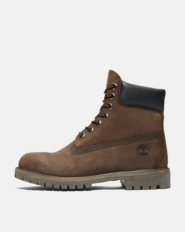 Timberland 6 Inch Premium Mens Waterproof Boots - Brown - CHO - Designer Mens Boots