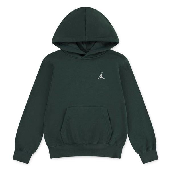 Nike Childrens/Kids Air Jordan Relaxed Fit Pullover Hoodie - Midnight Green - 