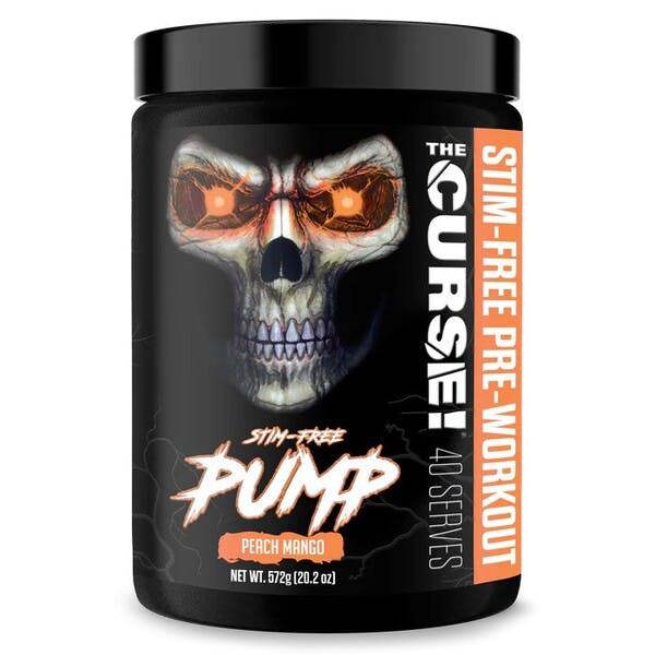 JNX Sports The Curse! Stim-Free Pump, Peach Mango - 572g