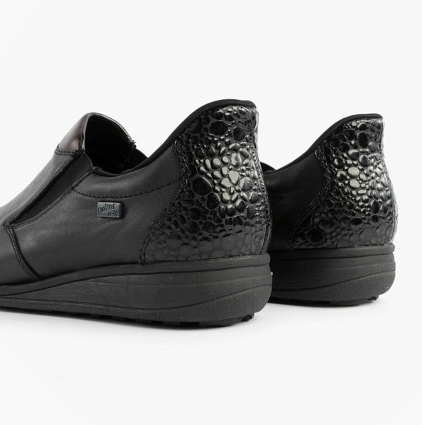 Rieker 47253-00 Womens Shoes Black