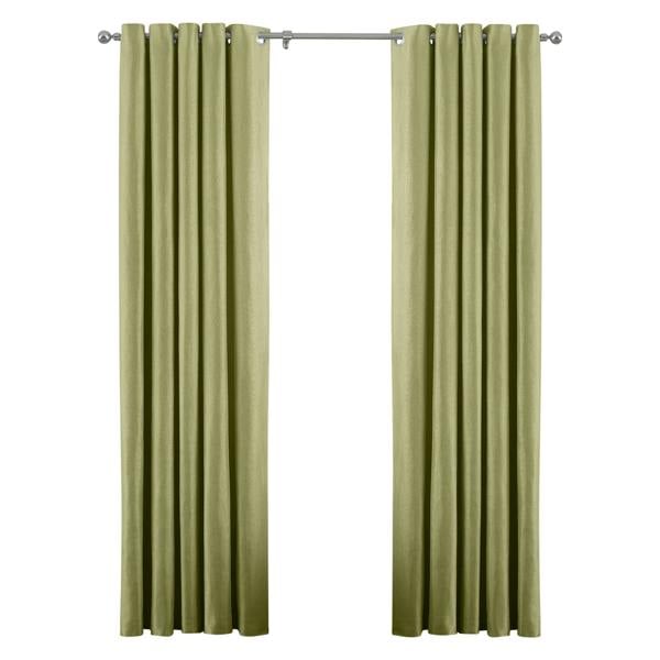 Riva Home Atlantic Eyelet Ringtop Curtains - Green