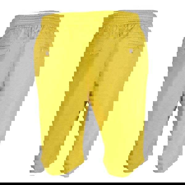 David WeJ Paco Chinos Drawstring Shorts - Yellow