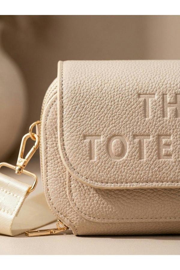 Mia Mini Crossbody Bag - Beige