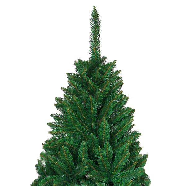 4ft to 12ft Green Artificial Imperial Pine Christmas Tree with Hinged Branches and Metal Stand image 1