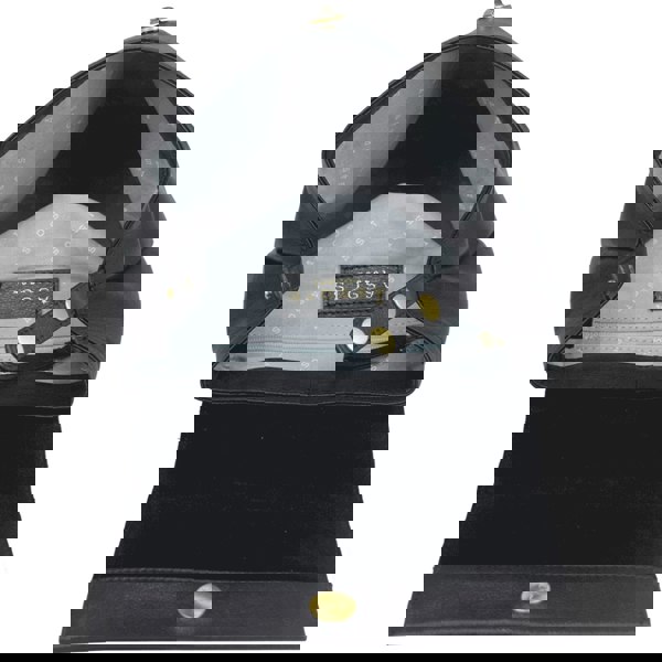 Assots London 'JERMYN' Classic Black Full Grain Leather Flap-over Backpack