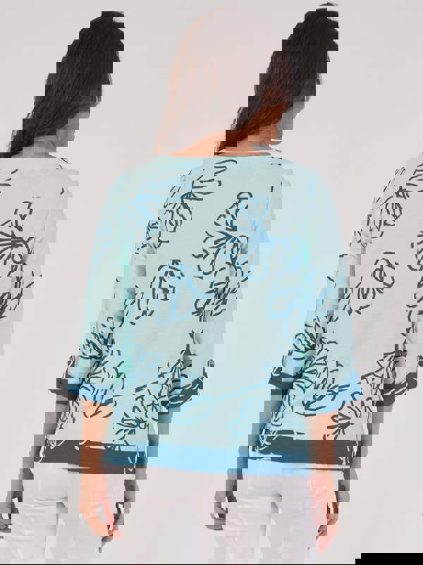 VIZ-A-VIZ Floral Printed Top