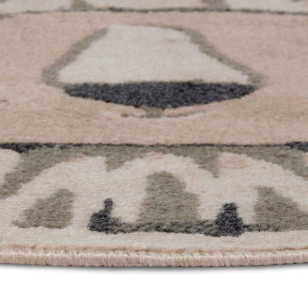 Adventures Children's Lion Cream Round Rug