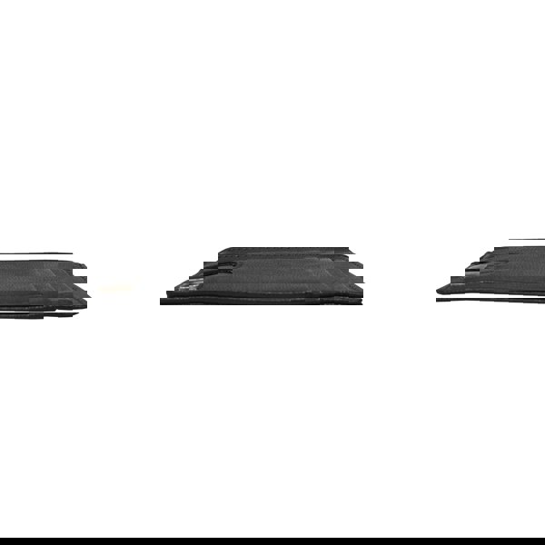 Assots London 'LYNN' Black Real Leather Slim Credit Cardholder Case