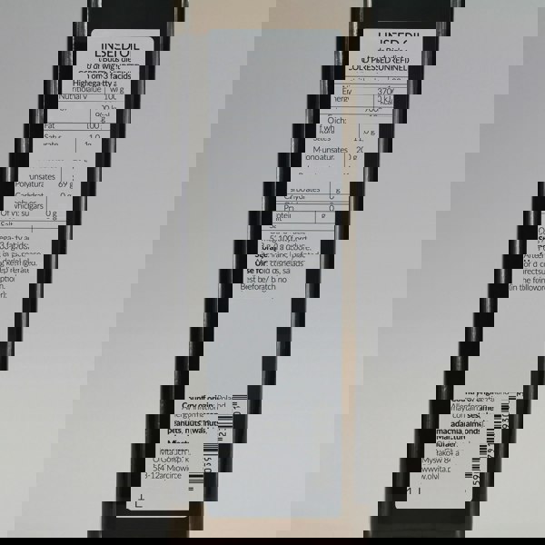 Ol'Vita Linseed | Flaxseed Oil for Dr Budwig Diet | Cold Pressed | Unrefined