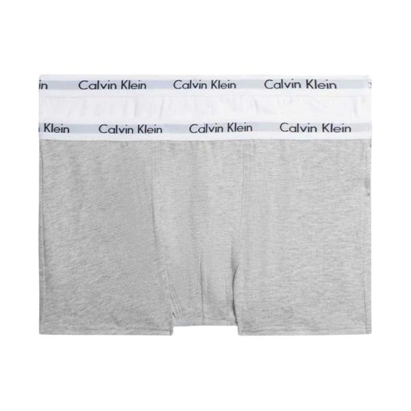Calvin Klein Boys Boxer Shorts (Pack of 2) - White/Grey - 