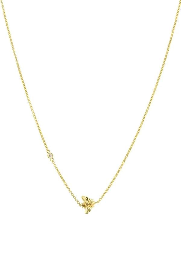 Queen Bee Necklace Gold - LATELITA Necklaces
