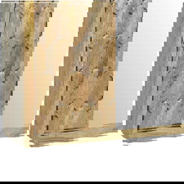 Artisan Furniture Pineapple Carved Mirror Cabinet