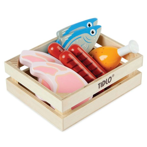 Tidlo Wooden Meat and Fish