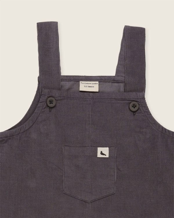 organic cotton Midnight Grey Dungarees - image 4
