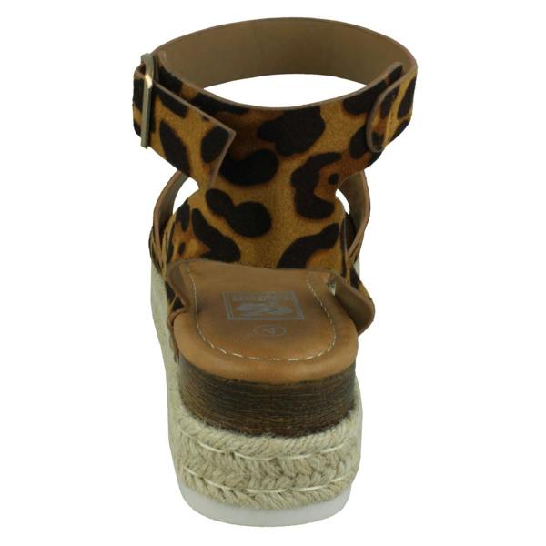 Down to Earth Ladies Down To Earth Flatform Sandals F12006