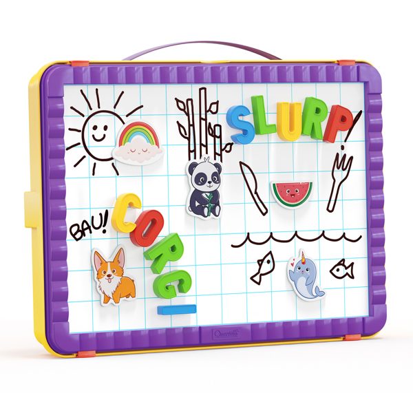 Quercetti Magnetic Letters - 58 Pieces