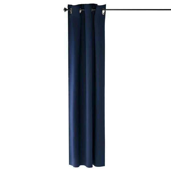WALPLUS Collins Blackout Curtain 42x84 in. 1 Panel, Dark Blue | Modern Decorative Wall Art for Home Interior