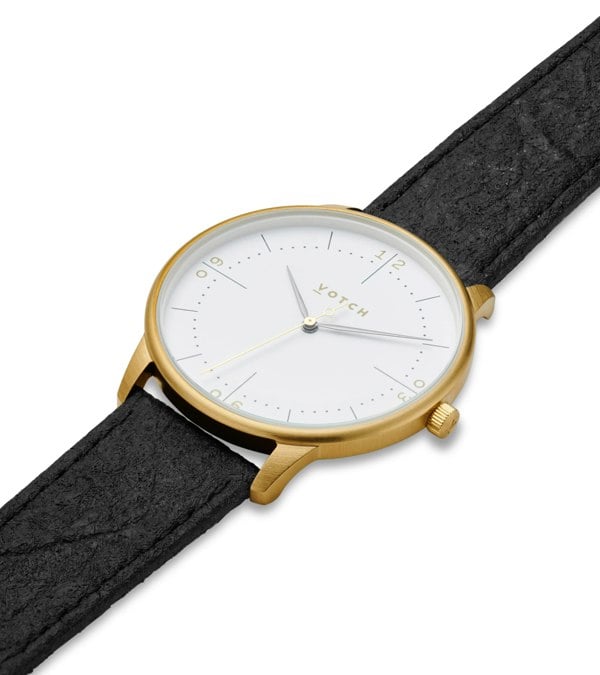 Votch Gold & Piñatex Watch | Aalto